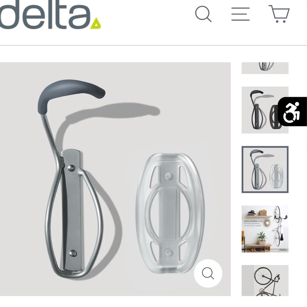 NWT delta bike rack with tire tray